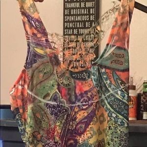 Multi-Colored Sun Dress